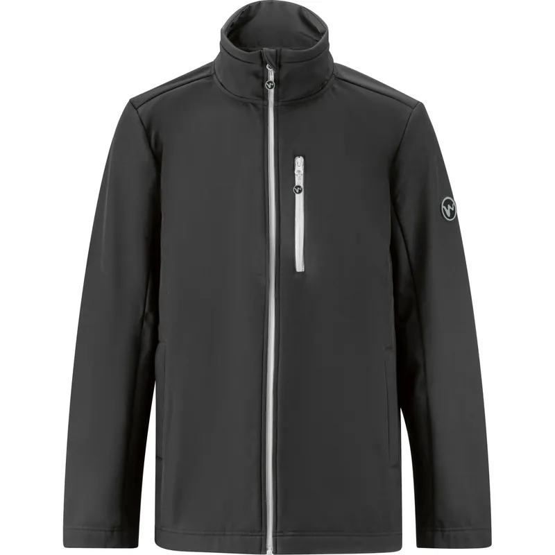 Giacca softshell da uomo in poliestere/elastan nera taglia XL Gecertificeerd