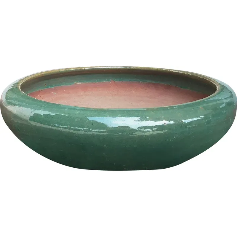 Betrouwbaar Vaso per bonsai in ceramica Ø 34 x 10 cm verde