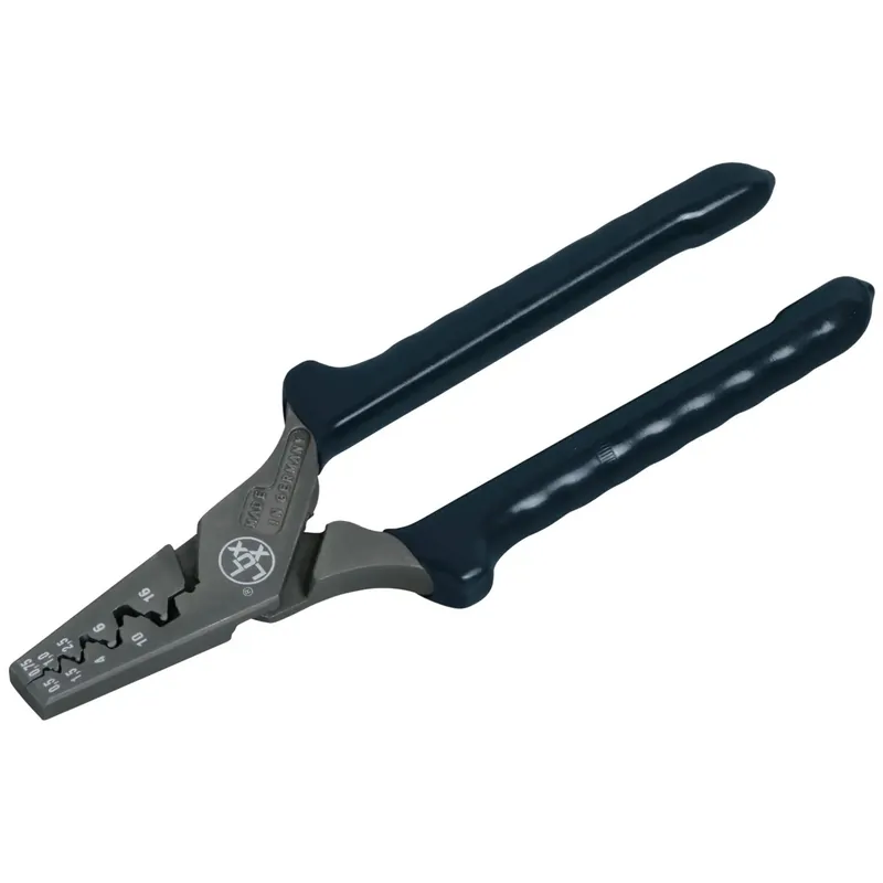 Rechtstreeks Van De Fabrikant Pinza crimpatrice LUX-TOOLS Comfort per terminali cilindrici 190 mm
