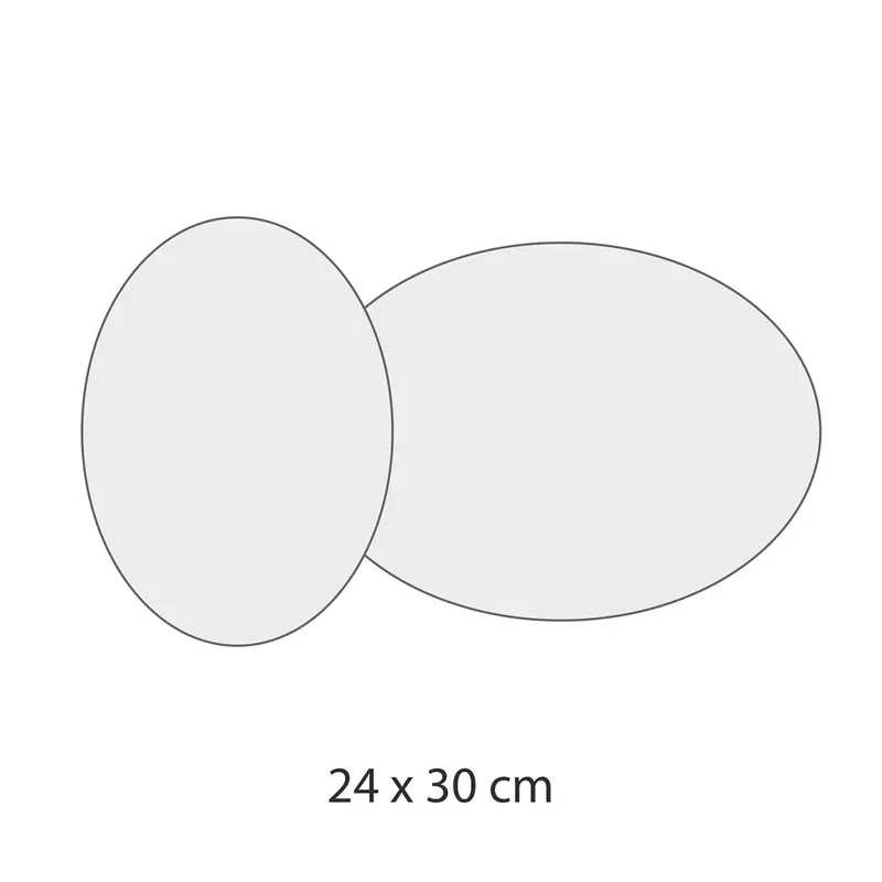Fabrieksprijs Cartone telato ovale 24x30 cm
