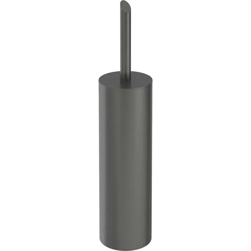 Scopino bagno a libera installazione 8x37,5 cm titanio Direct Beschikbaar