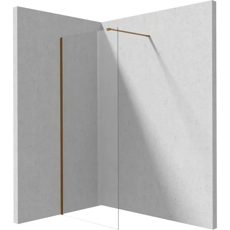 Gratis Retour Parete doccia a scomparsa Idrostile 900x1950 mm bronzo spazzolato
