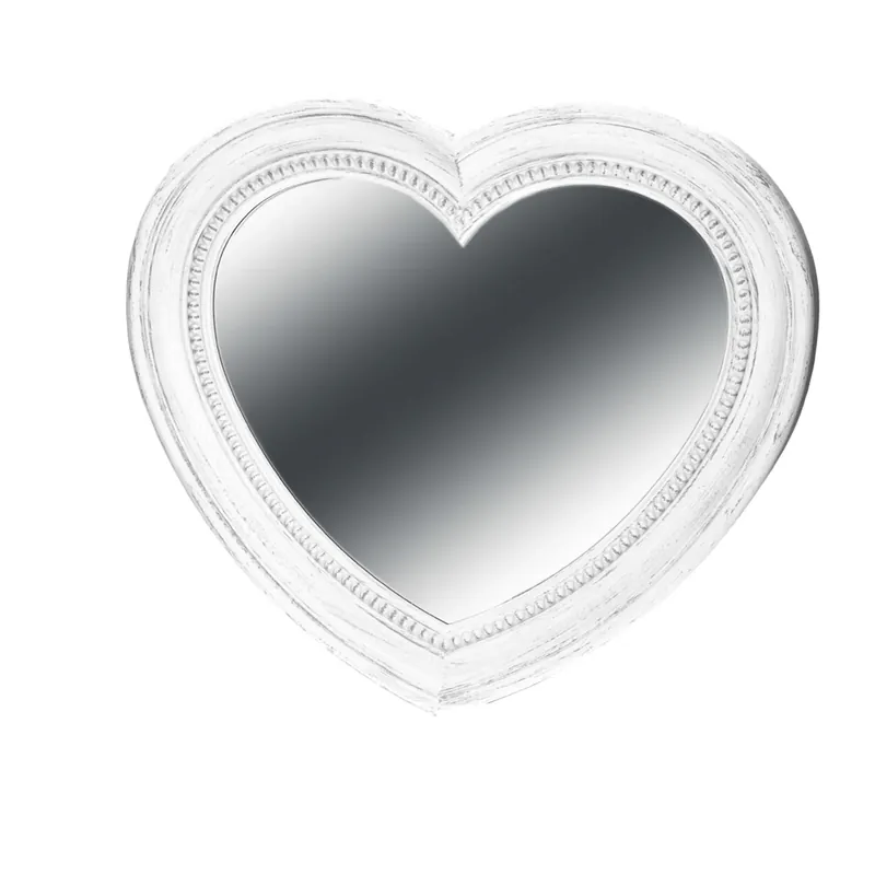 Specchio Queen style cuore 45x40x3,5 cm Seizoensaanbieding