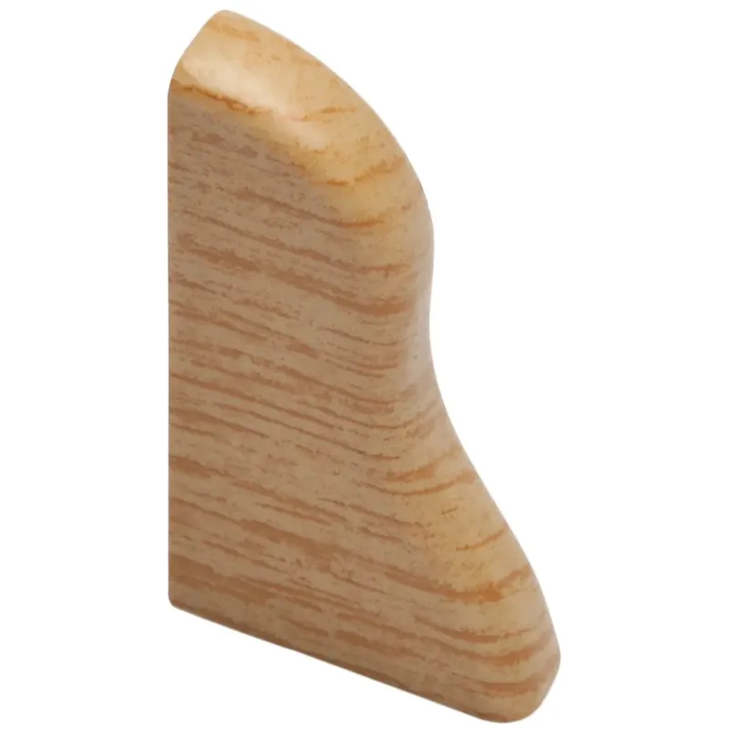 Gratis Retour Terminale per battiscopa rovere 2 pezzi 4x2 cm