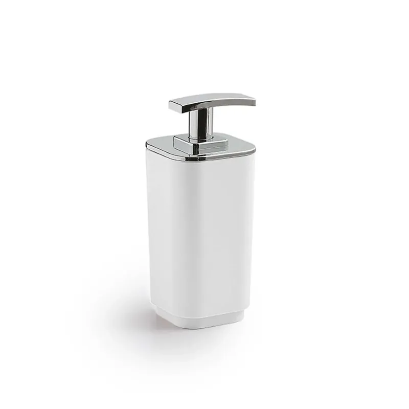 Dosasapone bagno Seventy in resine termoplastiche bianco matt Tijdelijk Beschikbaar