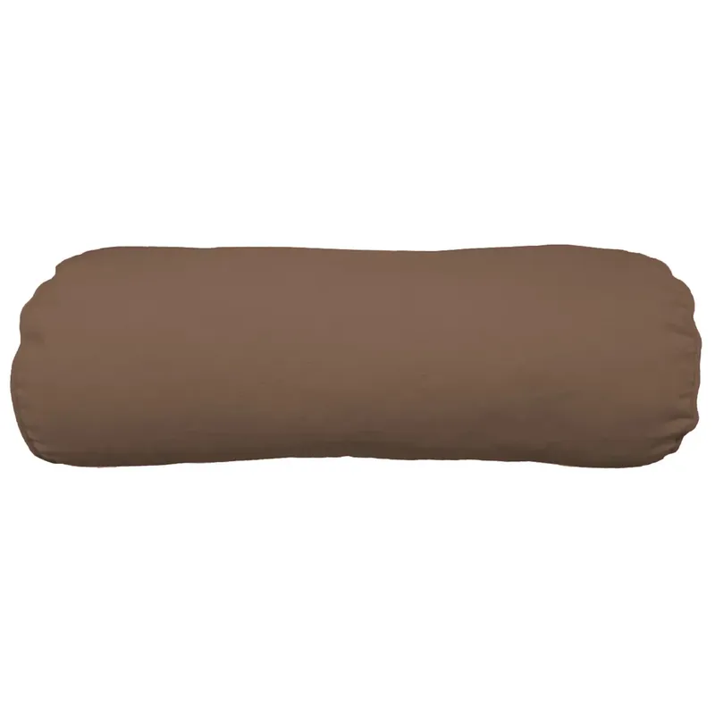Veilige Betaling Cuscino bombato arredo cilindro 50x20 cm nocciola