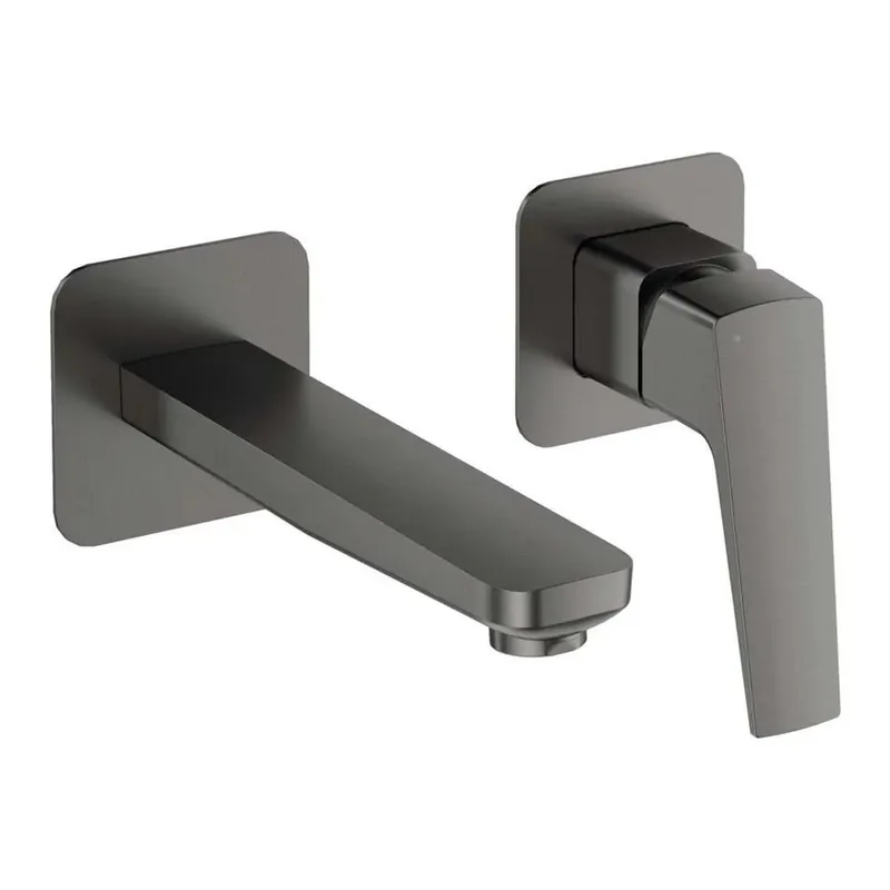 Miscelatore lavabo Placetas a incasso titanio Direct Beschikbaar