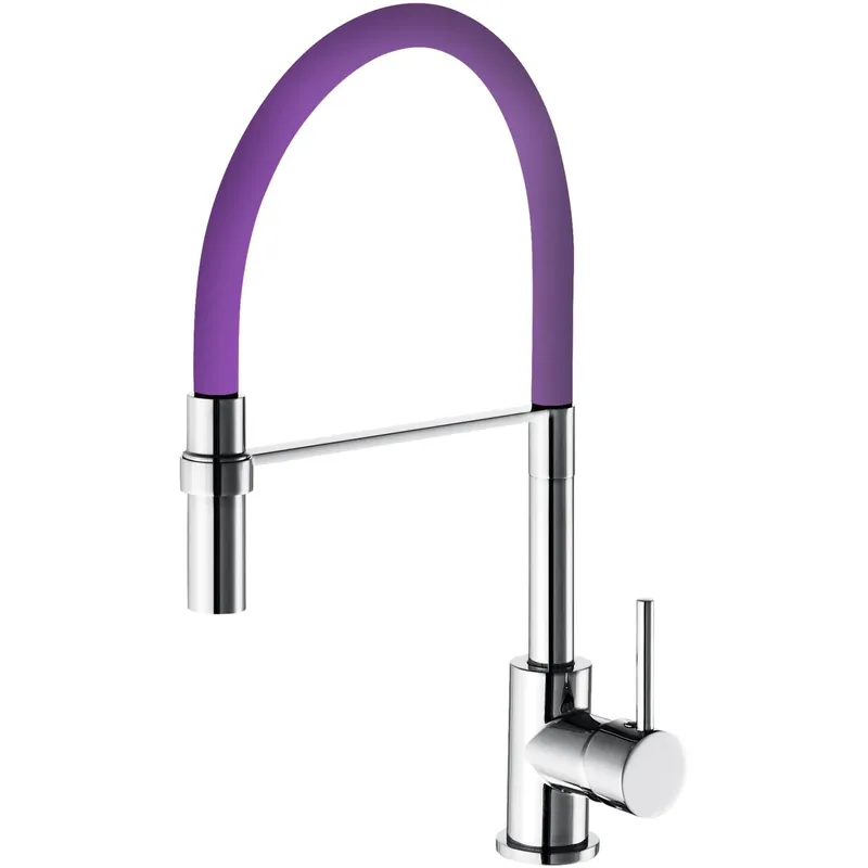 Merkproduct Rubinetto cucina monocomando Winter canna alta viola