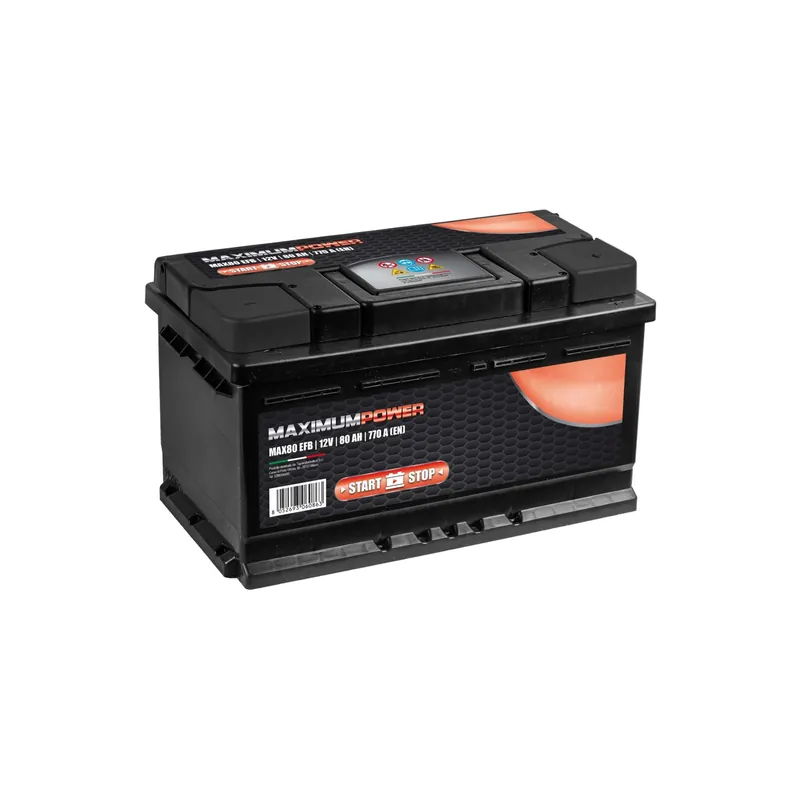 Koopje Batteria auto Maximum Power MAX80 12 V 80 Ah S&S