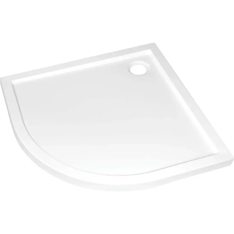Piatto doccia acrilico semicircolare Idrostile Praim 90x90 cm bianco Aanbieding