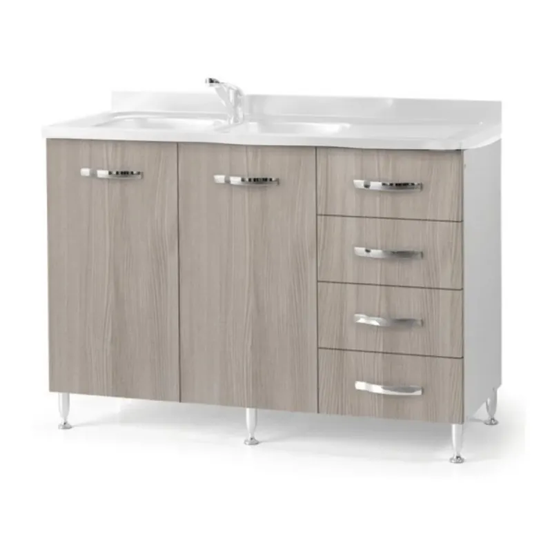 Koop Online Base sottolavello cucina con cassettiera L 120 olmo destro