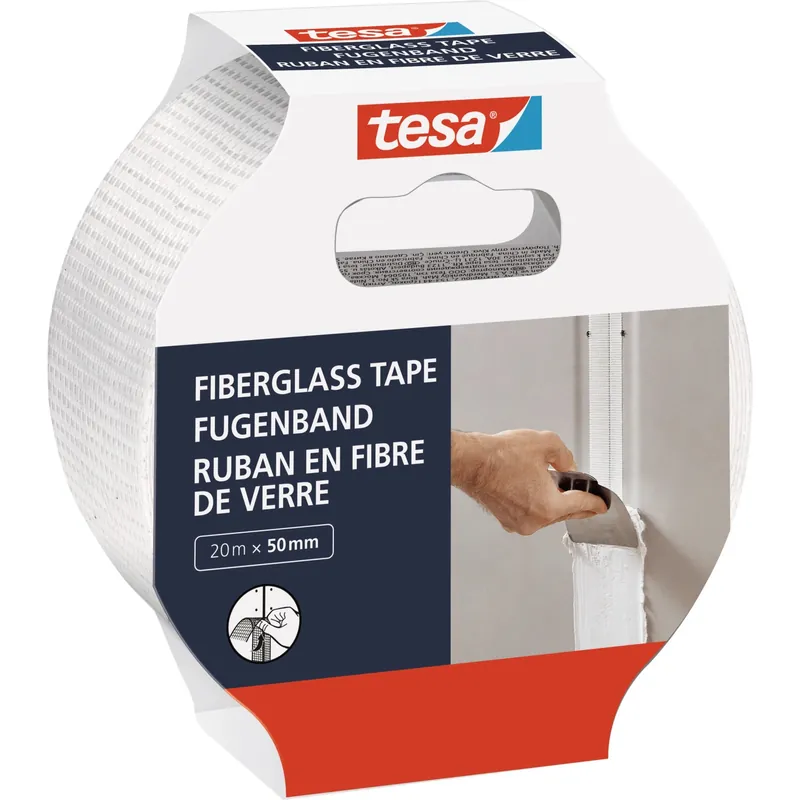 Nastro adesivo Tesa 50 mm x 25 m bianco Voordeelprijs