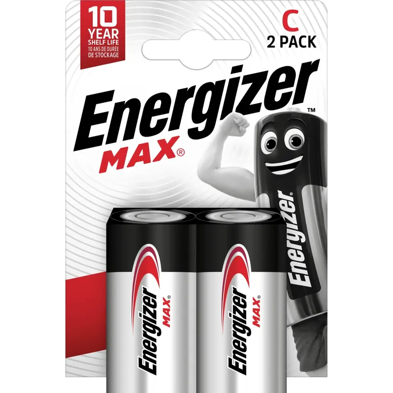 Pila alcalina Energizer MAX ALK C Baby 2 pz Fabrieksprijs