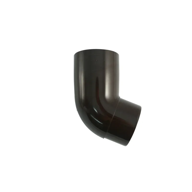 Koop Online Curva pluviale Marley marrone 67° Ø 75 mm