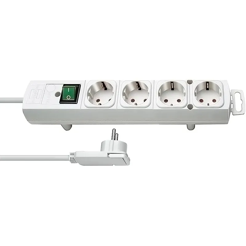 Beperkt Aanbod Presa multipla Brennenstuhl Comfort-Line Plus a 4 vie bianca 2 m