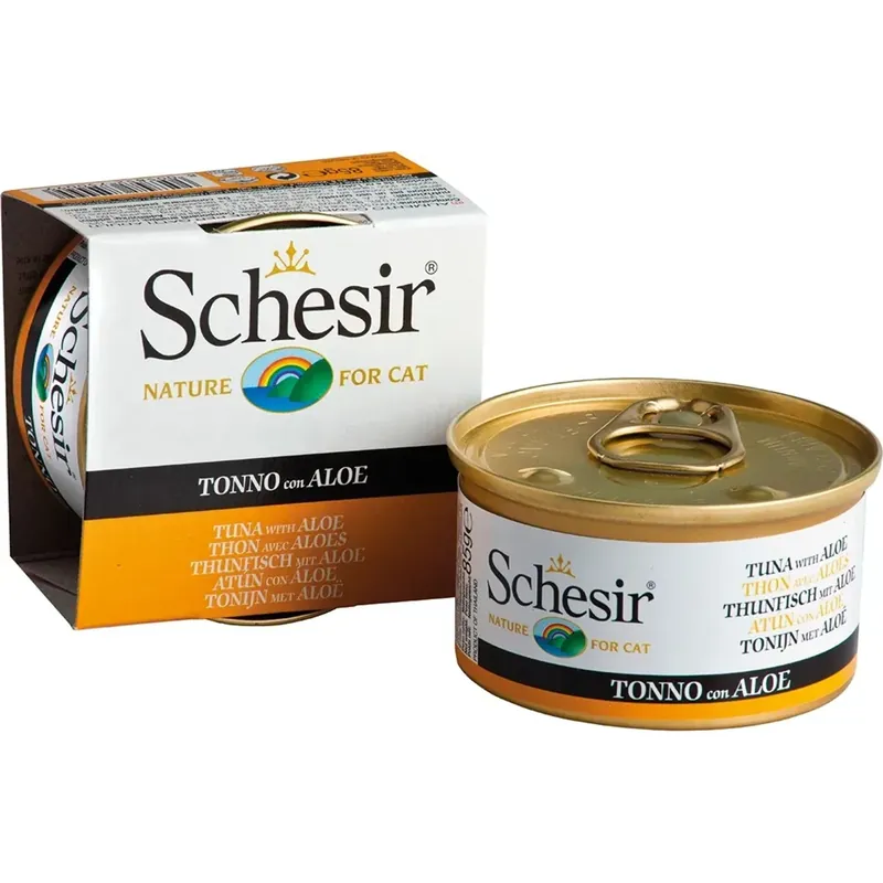 Dagaanbieding Cibo umido per gatti Schesir in gelatina con tonno e aloe 85 g