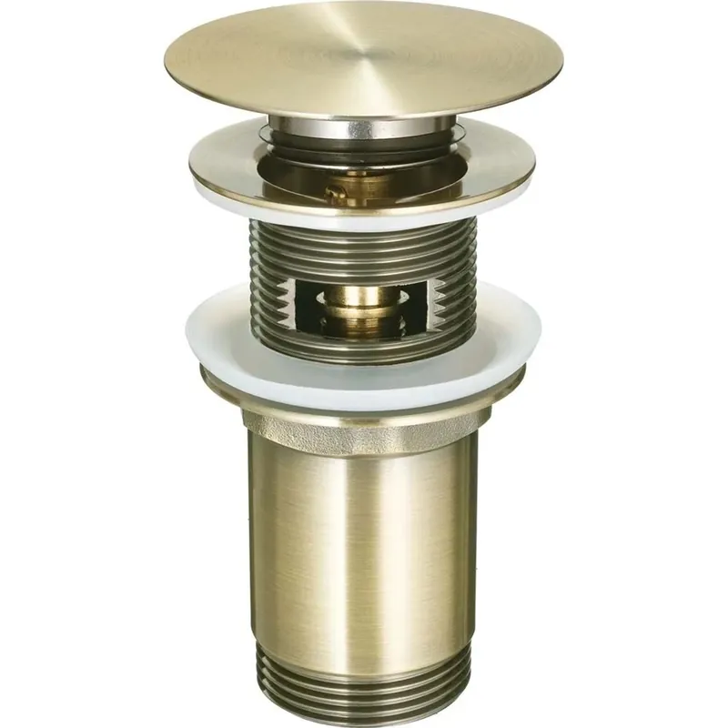 Bestel Nu Piletta per lavello o bidet Click-Clack in ottone