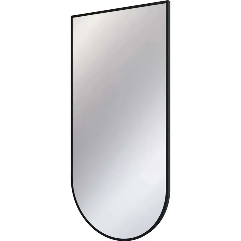Specchio con cornice 50x100 cm nero Weekendaanbieding