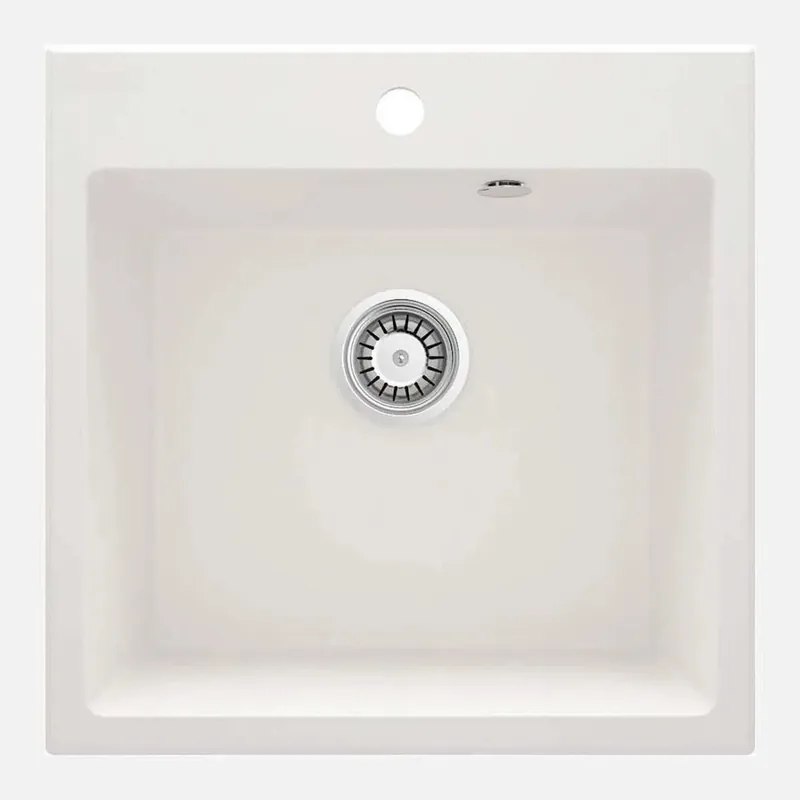 Op = Op Lavello 1 vasca Idrostile Banes 500x216 mm alabastro