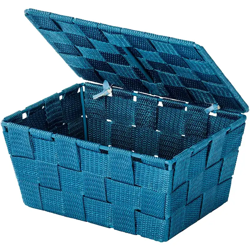 Cestino da bagno Wenko Adria in polipropilene blu Seizoensaanbieding