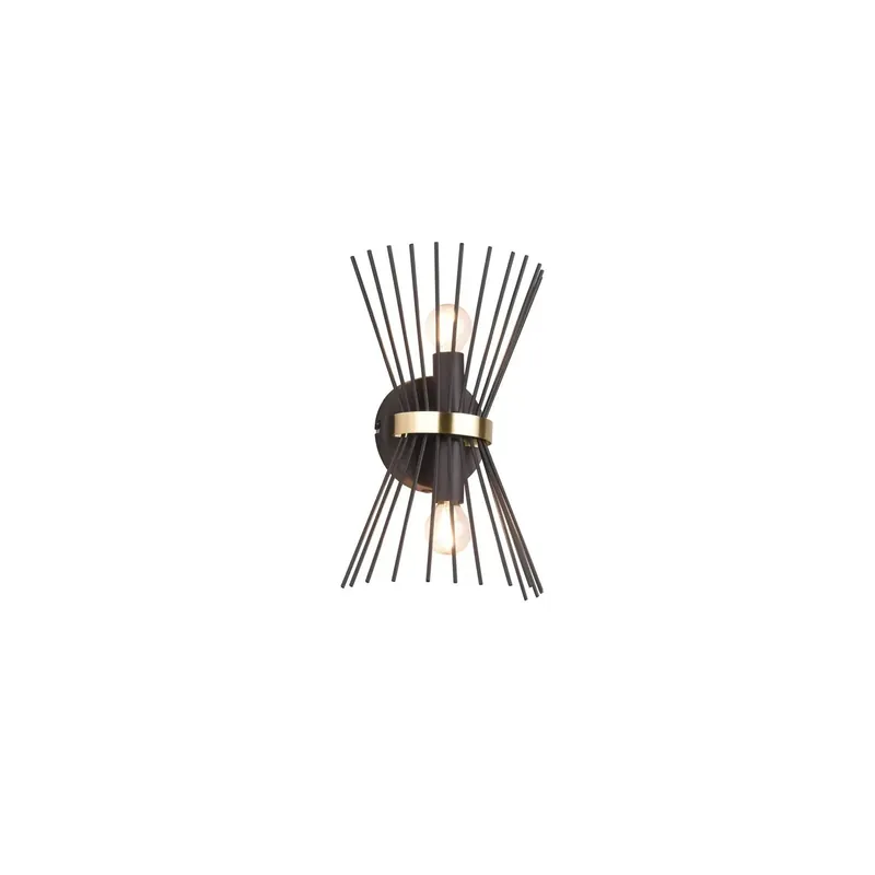 Alleen Vandaag Applique Rod 2 luci 20x31 cm nero-oro