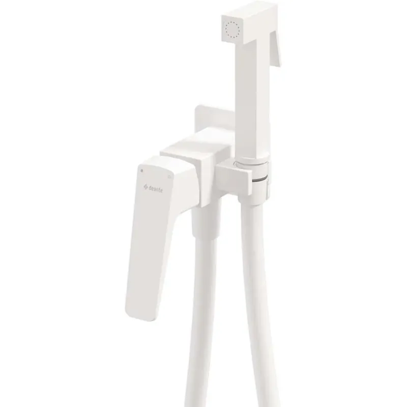 Tijdelijk Beschikbaar Miscelatore bidet Placetas a incasso a parete bianco