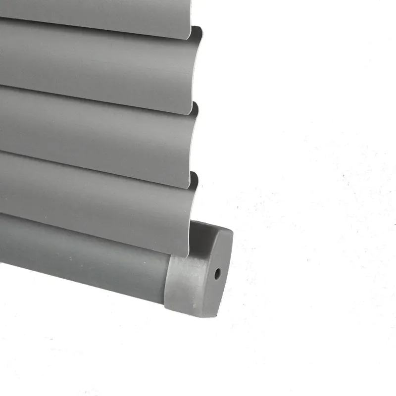 Veneziana da interno in PVC 90x165 cm grigio Betaalbaar