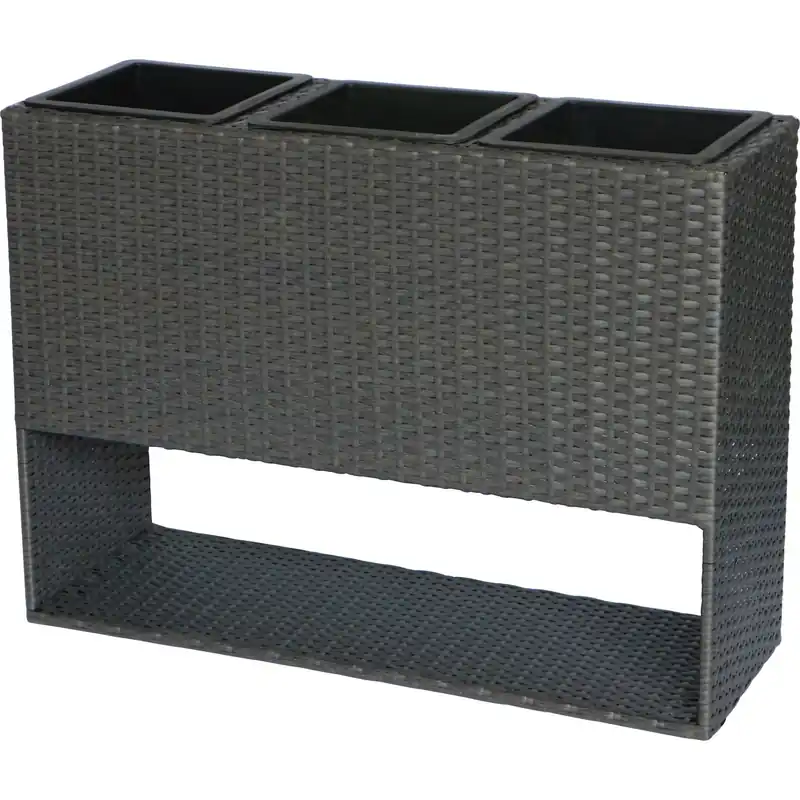 Aanbieding Fioriera da esterno rialzata Deep Water 60x82x28 cm antracite