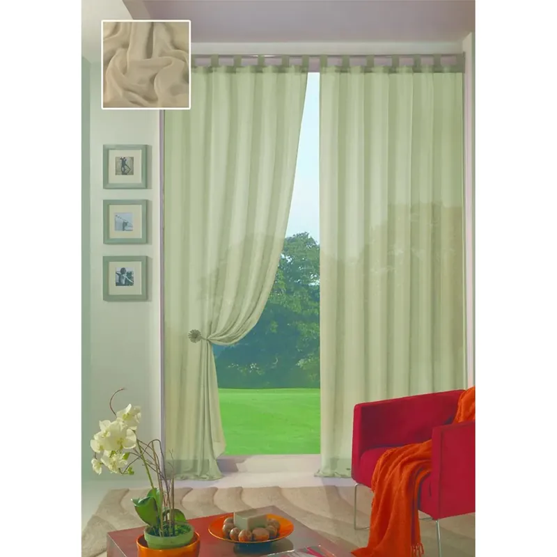 Tenda Boucle L 140 x H 290 cm naturale Direct Verzonden