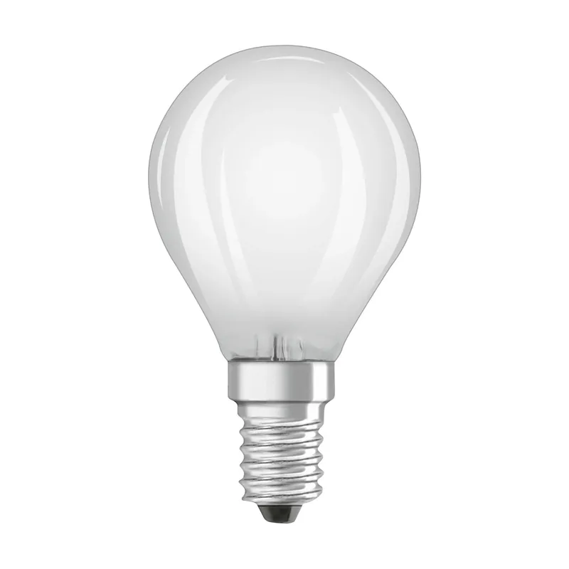 Lampadina LED E14 forma a sfera Osram 250lm opaco Finale Uitverkoop