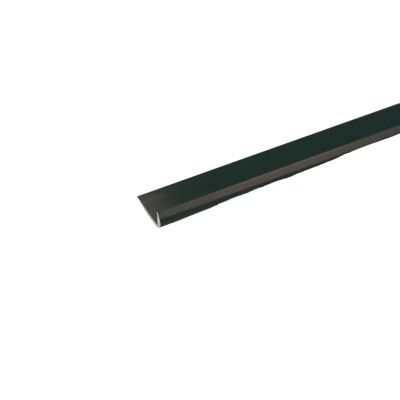 Shop Nu Profilo unghietta 1 m x 18 mm nero spazzolato