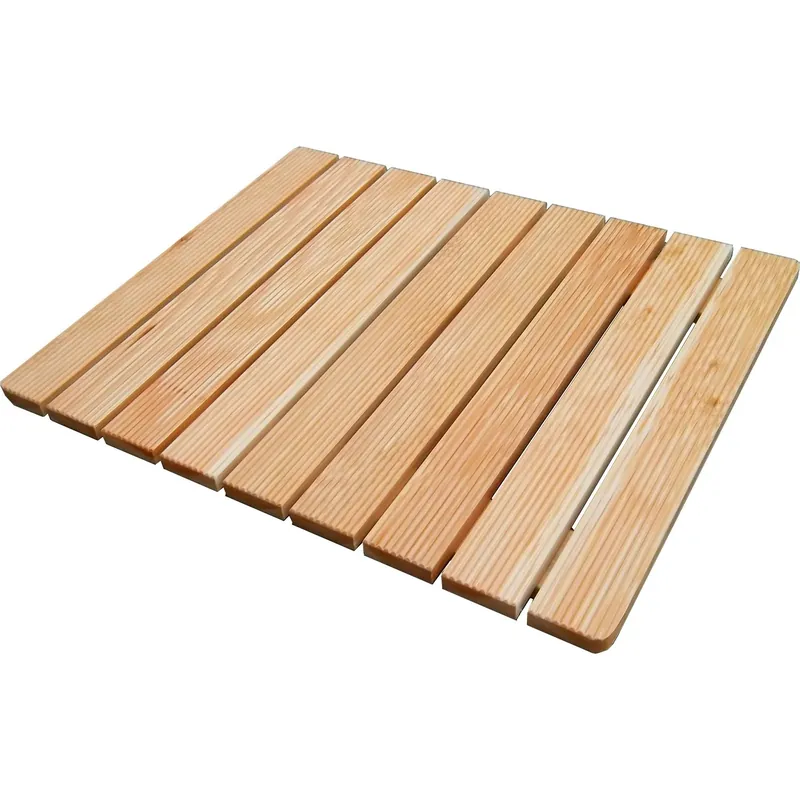 Weekendaanbieding Pedana doccia larice 55x68 cm naturale