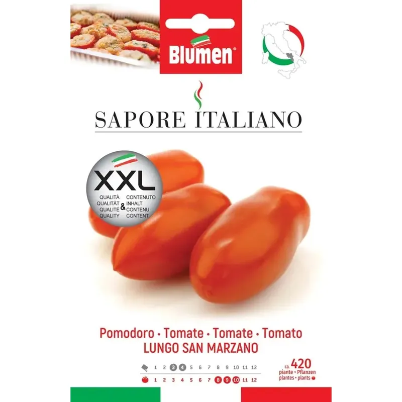 Semi Blumen Pomodoro lungo S.Marzano XXL Lage Kosten