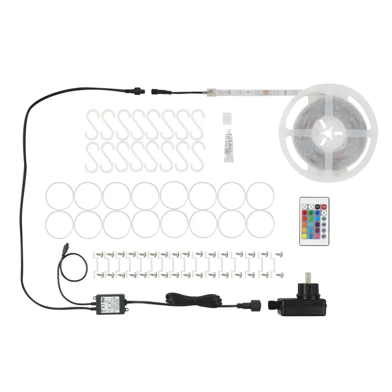 Dagaanbieding Striscia LED RGB 280 con telecomando 0,11 W 10 m
