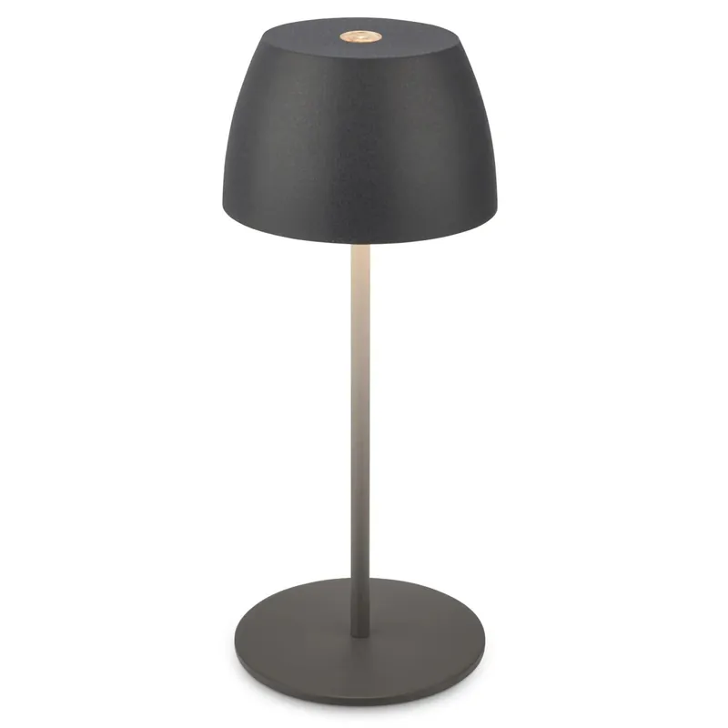 Gecertificeerd Lampada da tavolo LED Serina Mini 150 lm bianco caldo Ø 8 x 20 cm antracite
