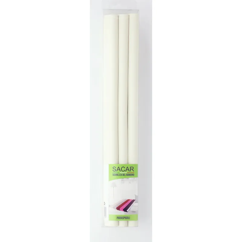 Paraspigoli in gomma bianco 40 cm Seizoensaanbieding