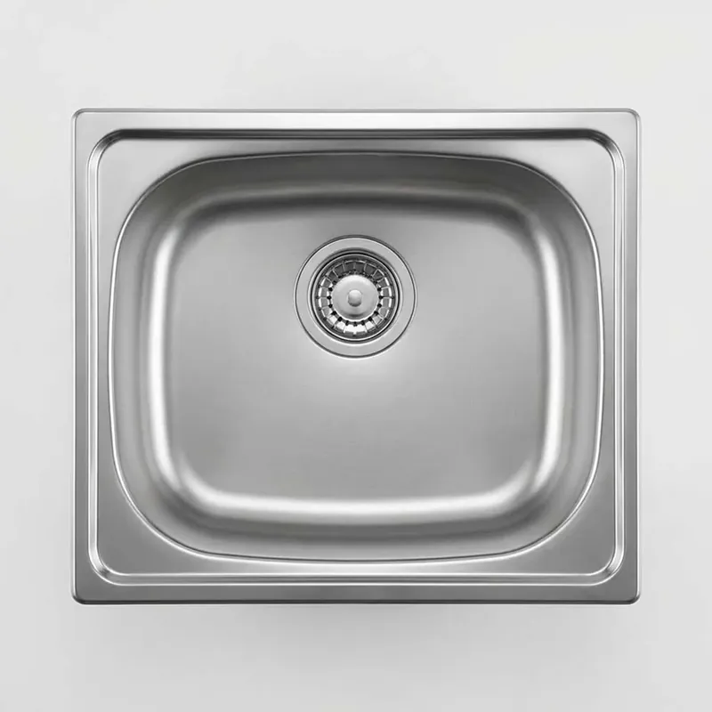 Lavello 1 vasca Idrostile Jatibonico 400x150 mm acciaio inox Premium