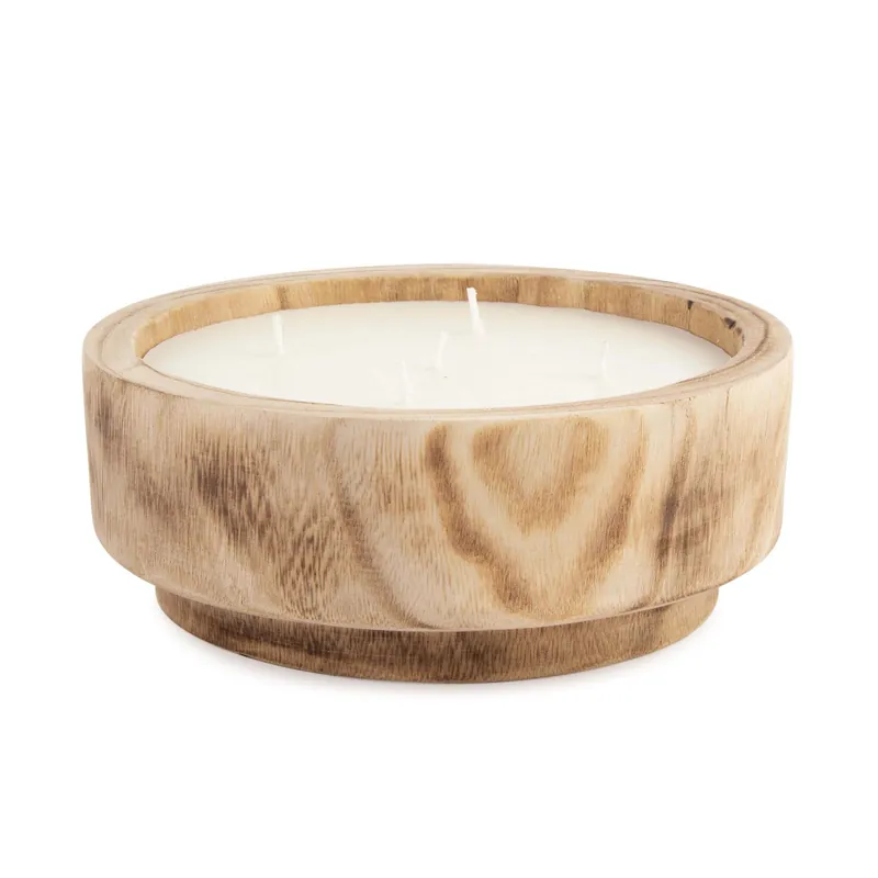 Hoge Kwaliteit Candela Sonian tonda vaso contenitore in legno Ø22 cm