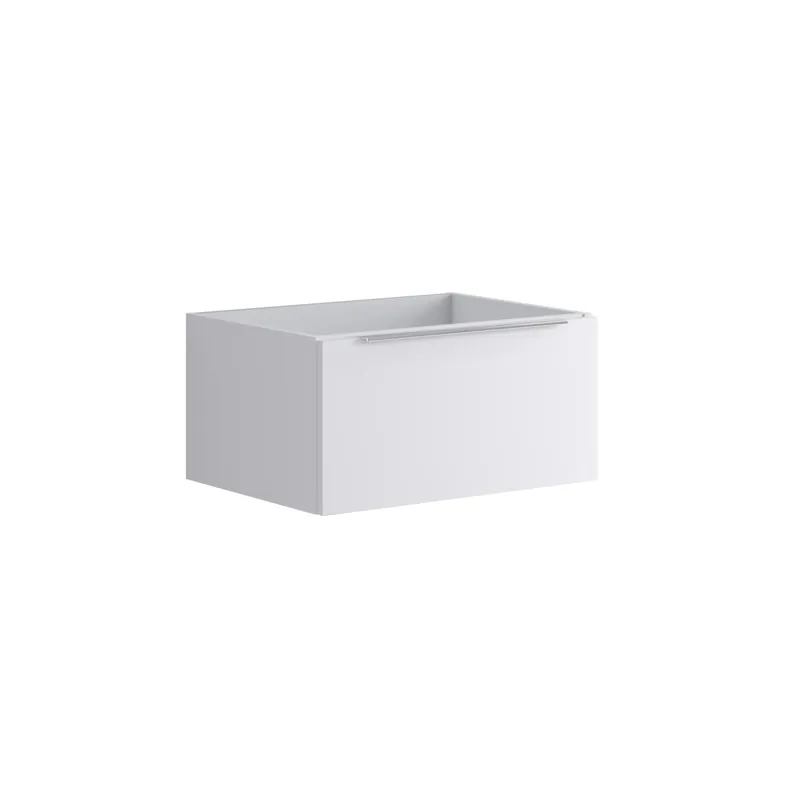 Hoge Kwaliteit Mobile bagno base lavabo sospeso Bali 59,5x30x45,5 cm bianco opaco