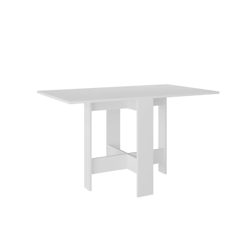 Merkproduct Tavolo pieghevole salvaspazio Artemio bianco 130x76x74 cm