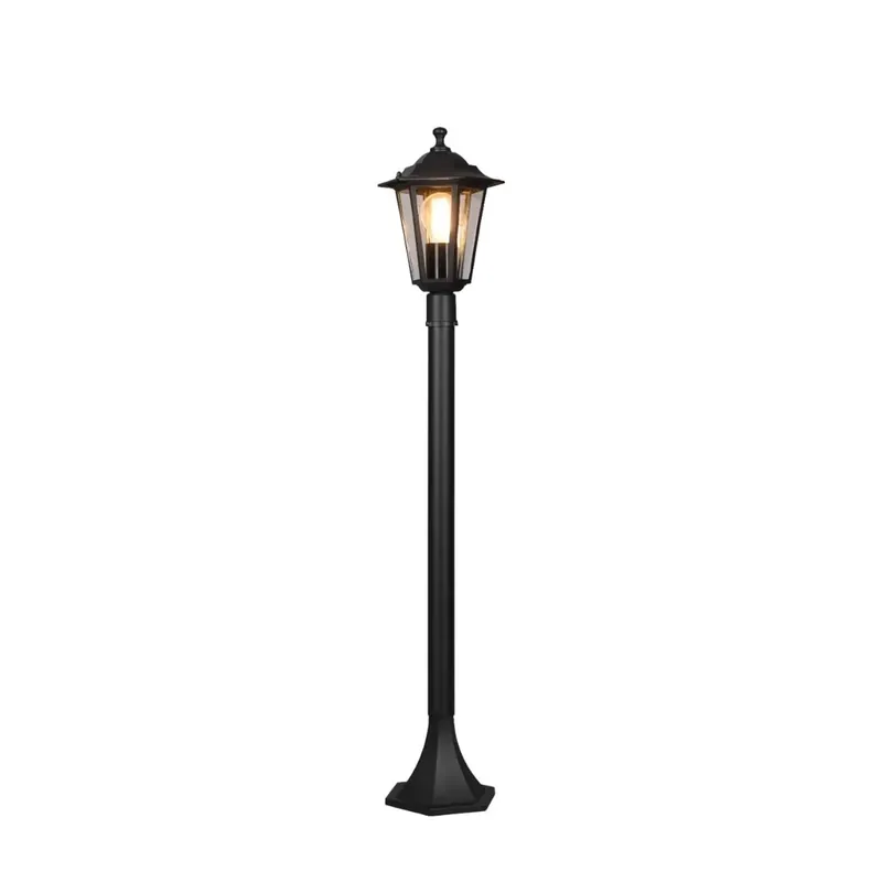 Palo da esterno in alluminio Pienza IP44 H 100 cm nero Nu Kopen
