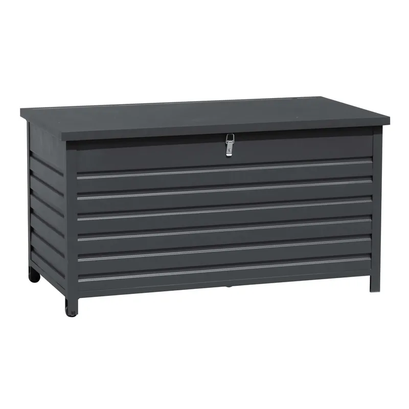 Shop Nu Baule da esterno con ruote 138x72x75 cm nero
