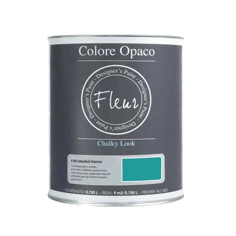 Seizoensaanbieding Vernice Fleur chalky f59 Istanbul Interior 0,75 l