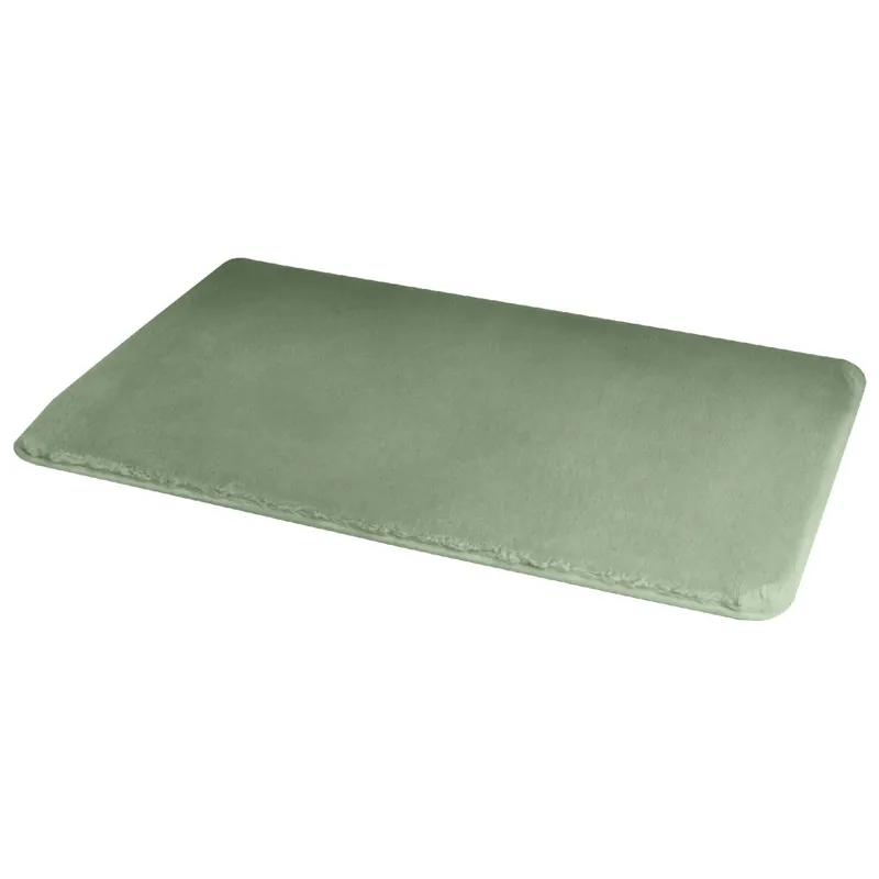 Koopje Tappeto bagno Fuzzy 50x80 cm verde