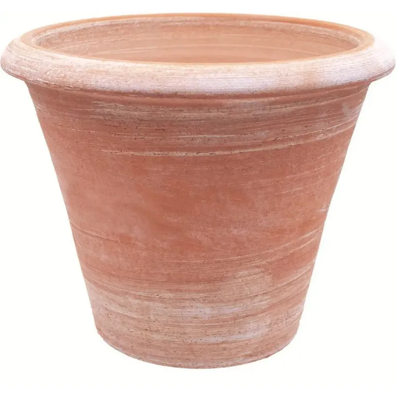 Vaso rotondo Lucca in terracotta 30 cm Bestel Nu