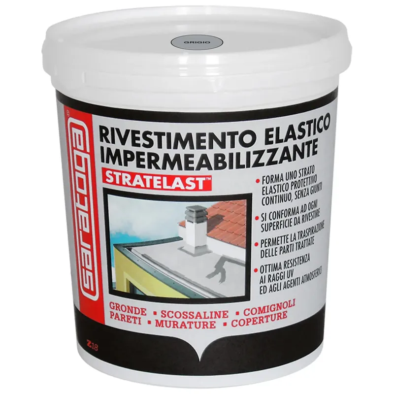 Saratoga Stratelast Rivestimento elastico impermeabilizzante barattolo 750 ml Voordeelprijs