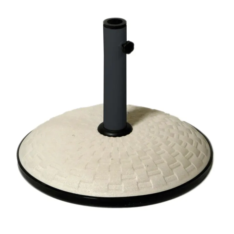 Base per ombrellone 50 cm con tubo beige Meest Verkocht