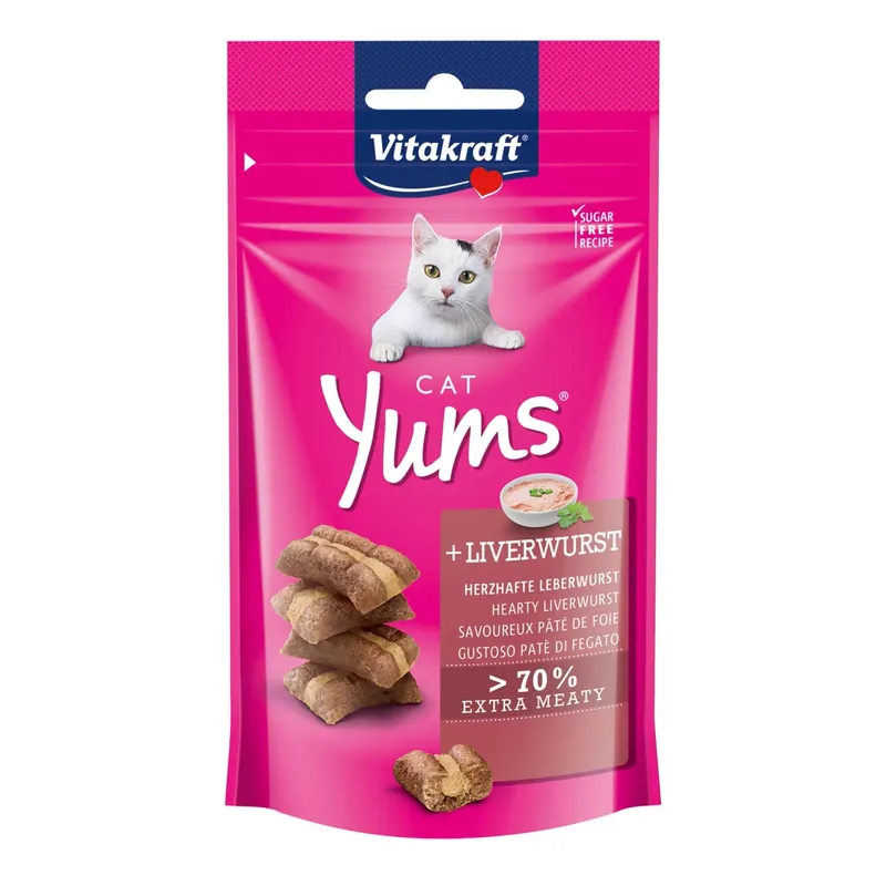 Dagaanbieding Bocconcini Cat Yums patè di fegato 40 g