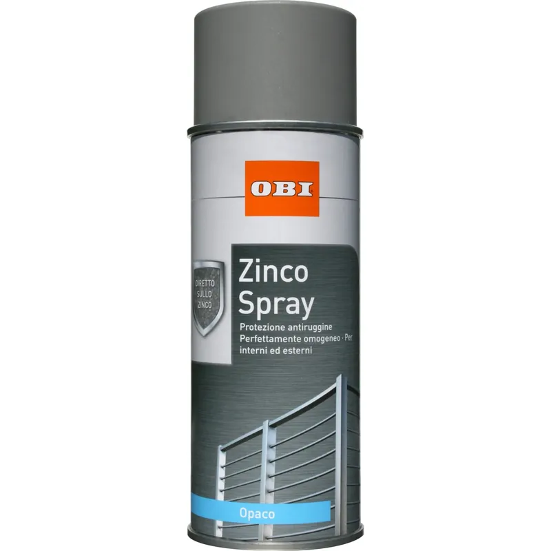 Fabrieksprijs OBI vernice protettiva spray Zinco opaca grigio 400 ml