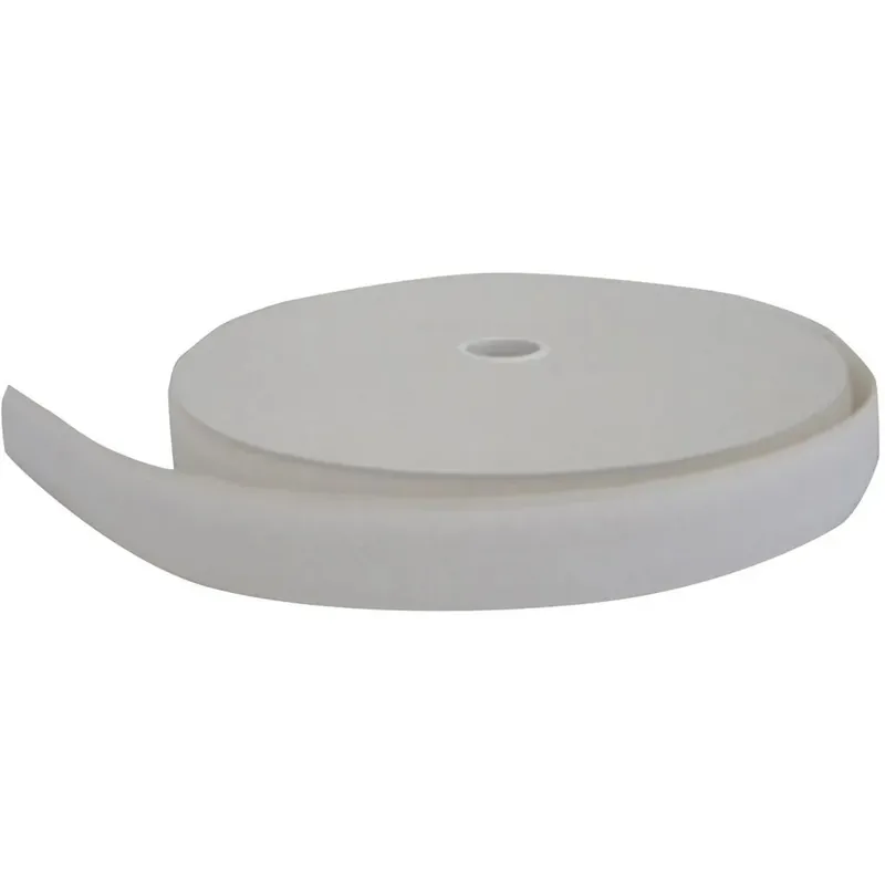 Koopje Nastro adesivo velcro femmina 50 mm x 25 m bianco al taglio